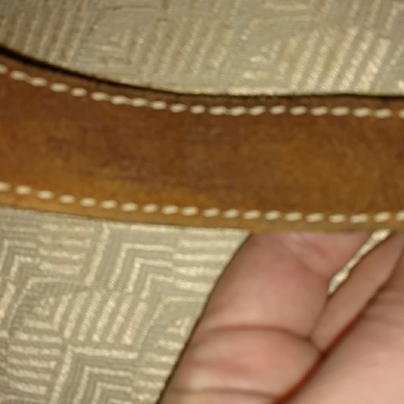 VTG Floral Scrollwork Hand Tooled Leather Belt - Picture 7 of 7